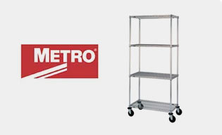 Purchase From The Range Of Metro Shelving Products At Affordable Prices