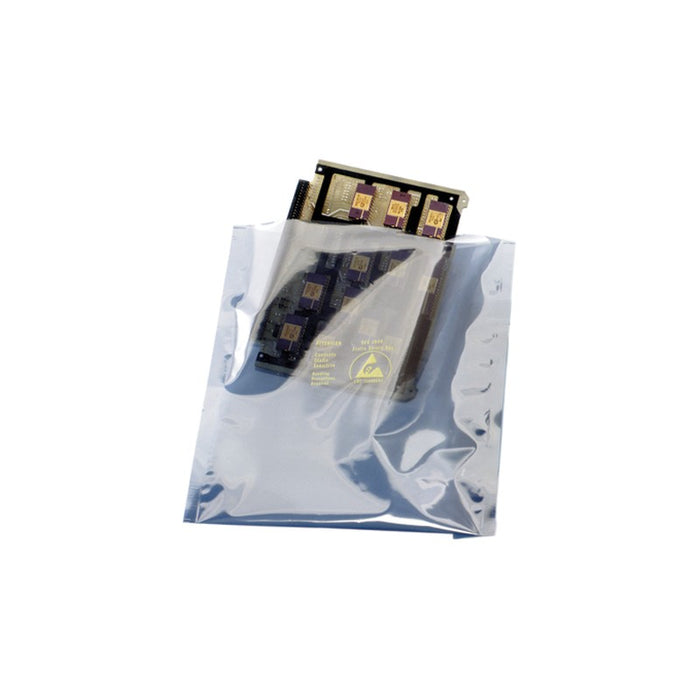 SCS 100614 Open-Top Static Shielding Bags, 6" x 14" | 100/pk