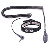 desco-19690-dual-wire-adjustable-elastic-wrist-strap-w-6-right-angle-cord