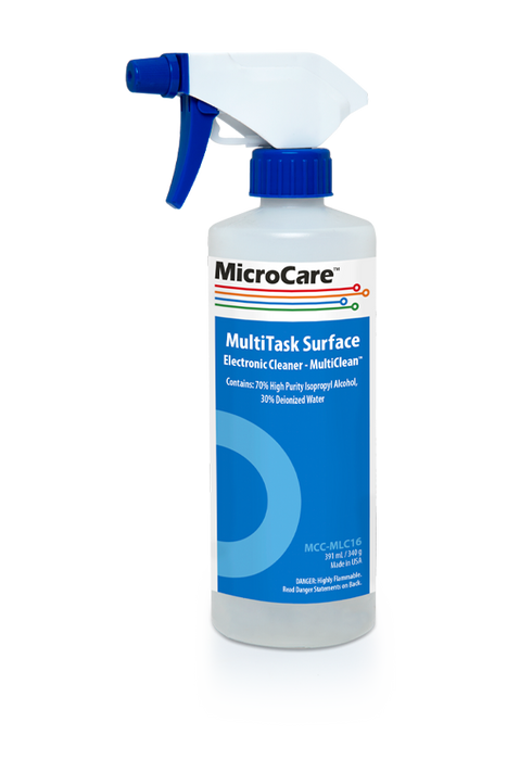 MicroCare MCC-MLC16 MultiClean Surface Electronics Cleaner Spray, 12oz