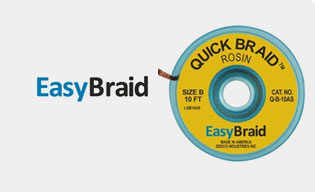 Purchase Premium Quality Soldering And Desoldering Braids From EasyBraid