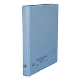 desco-07431-esd-safe-blue-3-ring-binder-with-clear-overlay-1
