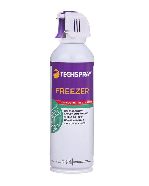 Techspray 1672-10S Non-flammable Envi-Ro-Tech Zero Ozone Depleting Freeze Spray, 10 oz 
