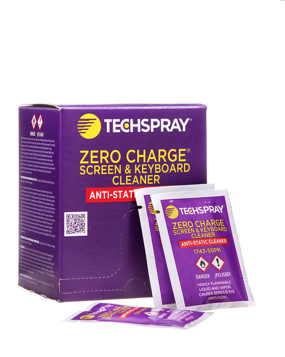 techspray-1743-50pk-esd-safe-screen-and-keyboard-pre-saturated-wipes-50pack