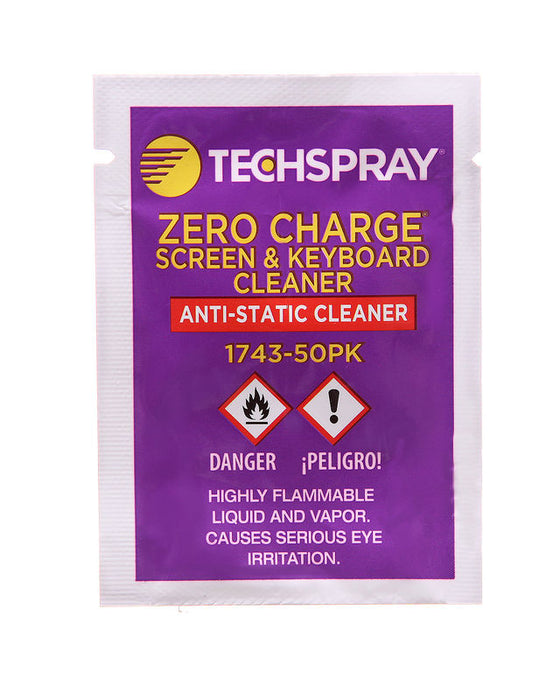 techspray-1743-50pk-esd-safe-screen-and-keyboard-pre-saturated-wipes-50pack