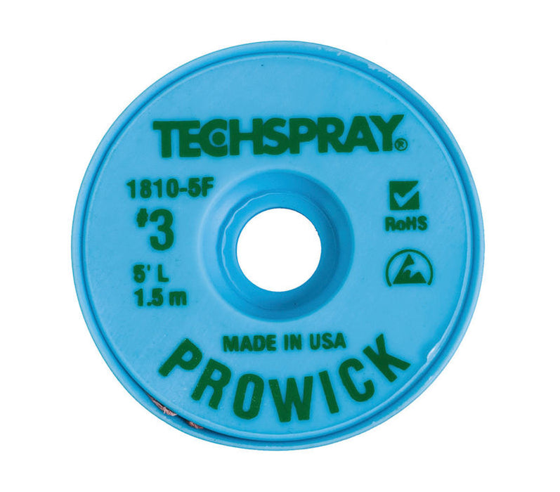 techspray-1810-5f-pro-wick-esd-safe-rosin-flux-desoldering-braid-3-green