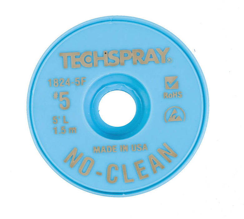 techspray-1824-5f-no-clean-desoldering-braid-5-brown-with-anti-static-bobbin-5
