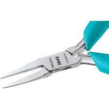 excelta-2642-esd-safe-flat-nose-smooth-jaw-pliers-4-3-4