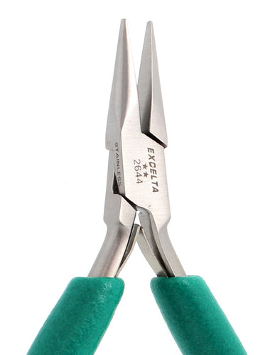 excelta-2644-esd-safe-chain-nose-smooth-jaw-pliers-4-3-4