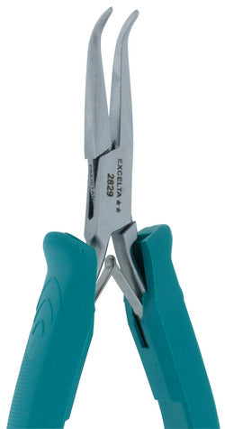 excelta-2829-esd-safe-bent-nose-smooth-jaw-pliers-5-3-4