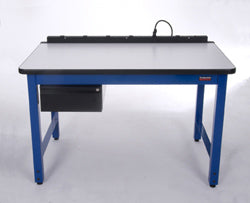 production-basics-3100-rtw-series-esd-safe-adjustable-production-work-bench-30d-x-48w