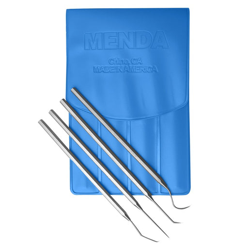 Menda 35630 Stainless Steel 4 piece Probe Kit with Pouch