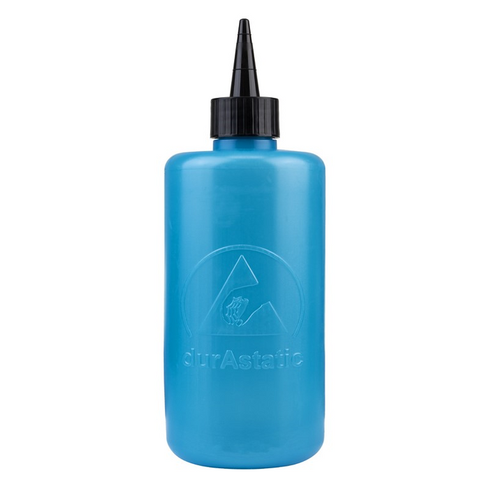 menda-35759-blue-durastatic-cone-top-bottle-16oz