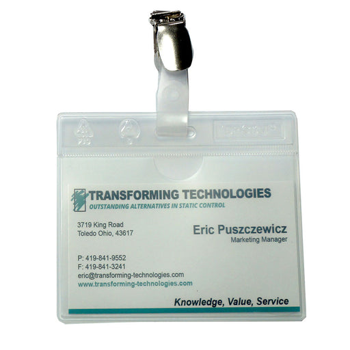 Transforming Technologies 5221.3.IDP  IDP Stat ESD Badge Holders