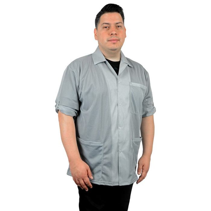 desco-74322-statshield-smock-jacket-w-convertible-sleeves-grey-medium
