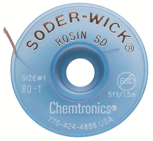 Chemtronics 80-1-10 Rosin Soder Wick