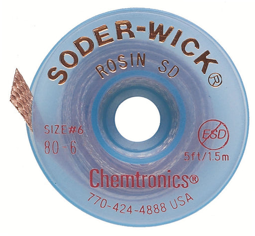 Chemtronics 80-6-5 Rosin Soder Wick