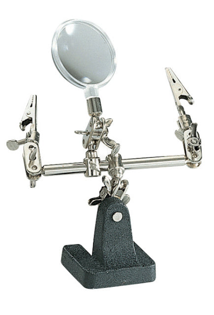 Eclipse Pro's Kit 900-037 Helping Hand Magnifier with Double Clamp and Stand