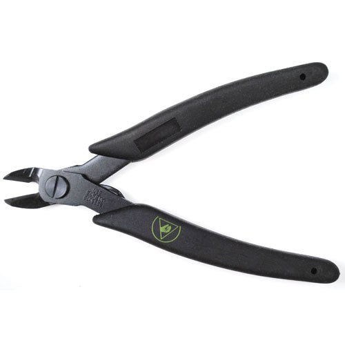 xuron-9200asf-esd-safe-micro-shear-tapered-head-flush-cutter-with-lead-retainer-14-awg