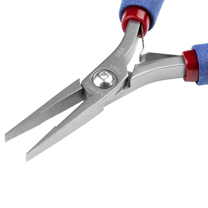 tronex-p741-plier-flat-nose-long-smooth-jaw-step-tips-long-handle