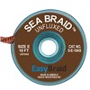 EasyBraid S-E-10AS Sea Braid ESD-Safe Brown Desoldering Braid, 10'