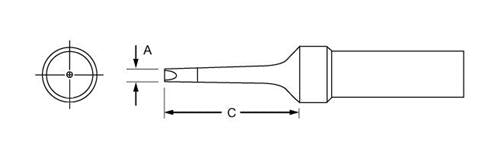 weller-ptr8-narrow-screwdriver-soldering-tip-1-58mm-15-87mm