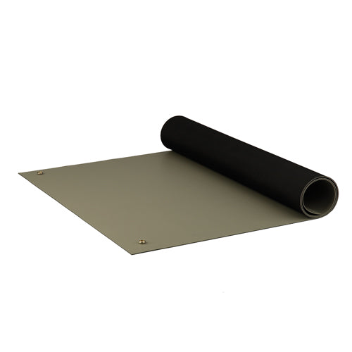 ACL 8385DGYM2460 Dualmat ESD-Safe Table Mat, 24"x60", Dark Grey