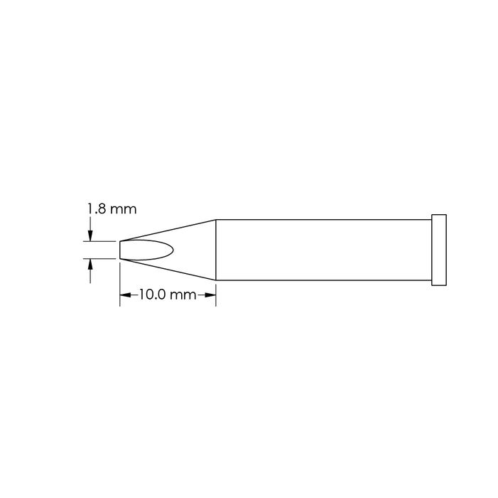 metcal-gt6-ch0018s-chisel-solder-tip-1-8mm-x-10mm-40-degree