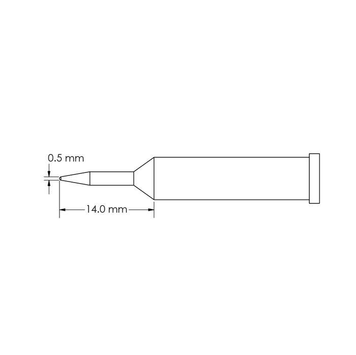 metcal-gt6-cn0005a-conical-solder-tip-access-0-5mm-x-14mm