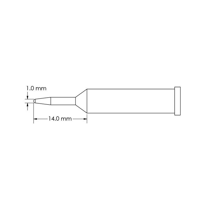 metcal-gt6-cn0010a-conical-solder-tip-access-1mm-x-10mm