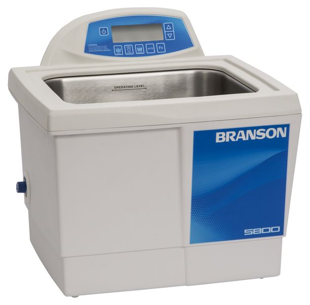 Branson CPX5800H Ultrasonic Digital Bench Top Cleaner with Timer and Heater, 2-1/2 gallon ( Formerly B5510-DTH )