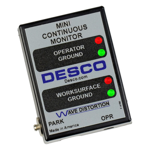 Desco 19243 - Continuous Mini Monitor, Universal Power Adapter