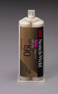 3M DP190GR Scotch-Weld™ Grey Epoxy Adhesive , 50ml dual cartridge