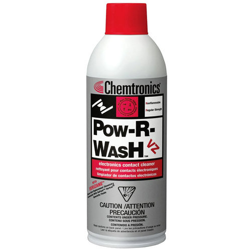 Chemtronics ES6300 Pow-R-Wash VZ Contact Cleaner, 12oz | Case of 12