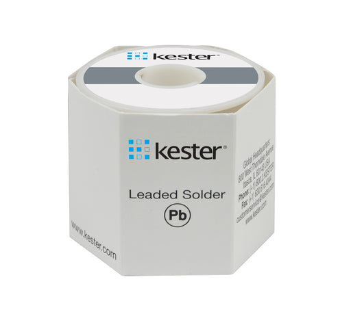 Kester 24-6337-8817 | Sn63/Pb37 Wire Solder, 245 No-Clean, .062"dia., 50 Core | 1 lb. roll 