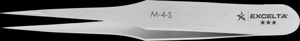 excelta-m-4-s-straight-miniature-tapered-ultra-fine-point-tweezers-2-75
