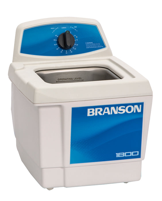 Branson M1800 Ultrasonic Cleaner with Mechanical Timer, 1/2 gallon (Formerly B1510-MT)