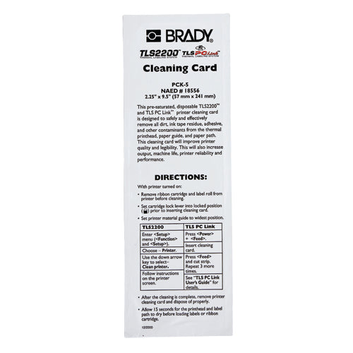 brady-pck-5-tls2200-cleaning-kit-5-cleaning-cards