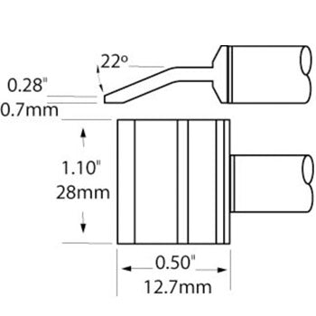 metcal-pttc-807-precision-tweezer-tip-cartridges-blade-28mm-pair-for-mx-ptz-handpiece