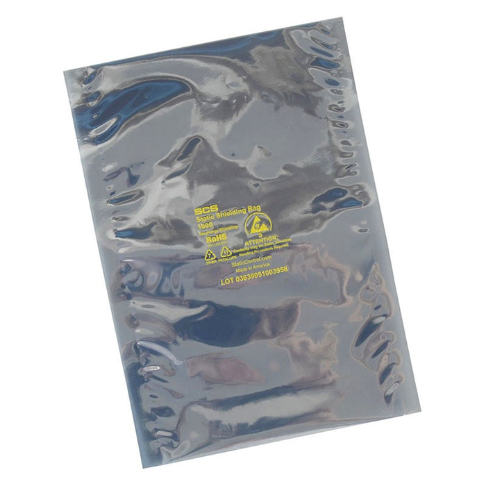 SCS 100812 Open-Top Static Shielding Bags, 8" x 12"