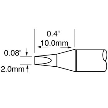 metcal-sfp-ch20-chisel-soldering-cartridge-tip