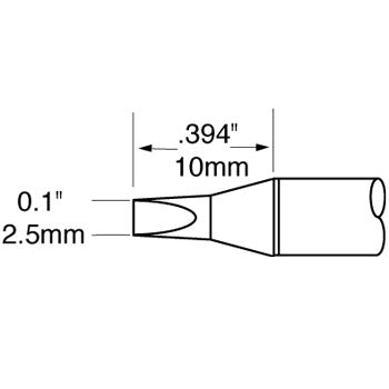 metcal-sfp-ch25-chisel-soldering-cartridge-tip