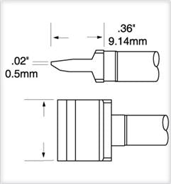 metcal-smtc-161-blade-rework-cartridge-tip