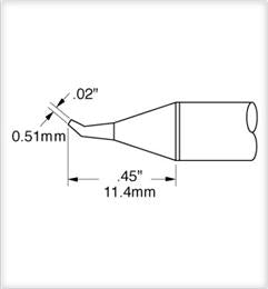 metcal-ssc-626a-conical-sharp-bent-soldering-cartridge-tip