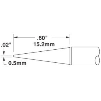 metcal-sttc-143-conical-sharp-soldering-cartridge-tip