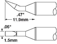 metcal-sttc-099-chisel-bent-tip-3-64-for-mx-series-systems