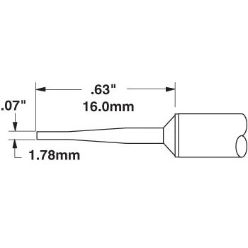 metcal-sttc-142-chisel-soldering-cartridge-tip