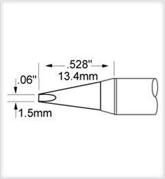 metcal-sfv-ch15ar-chisel-soldering-tip