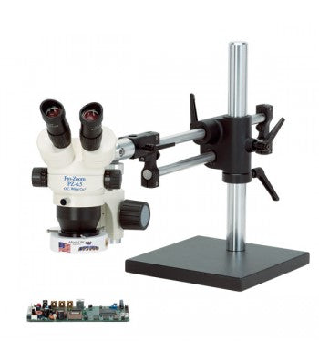 o-c-white-tkpz-lv2-esd-safe-pro-zoom-6-5-binocular-microscope-with-lab-style-base-dimmable-led-ring-light