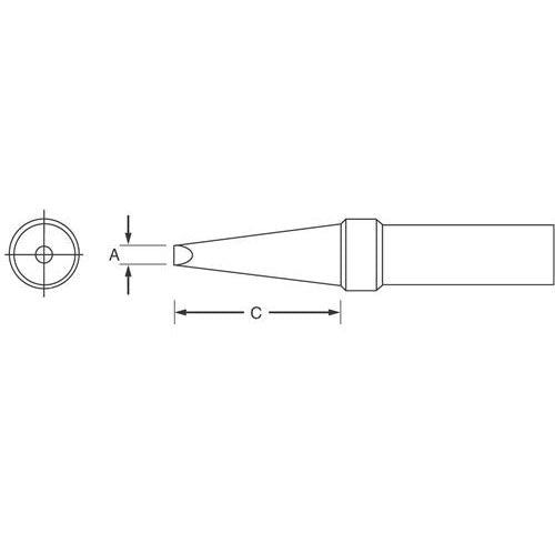 weller-etaa-single-flat-soldering-tip-1-6mm-15-90mm